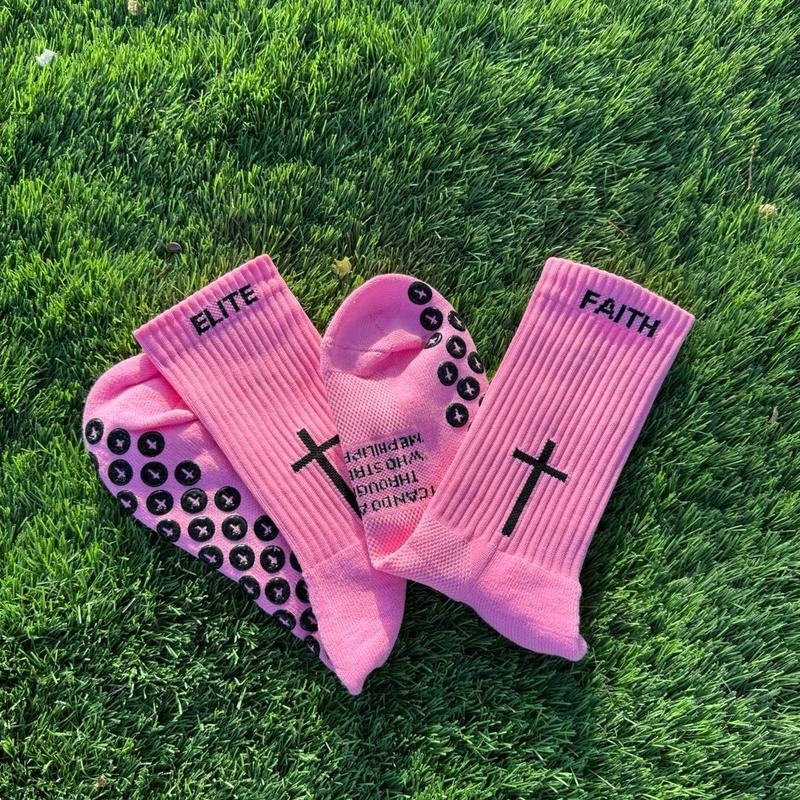 Unisex Elite Faith Grip Socks for Ultimate Comfort and Performance