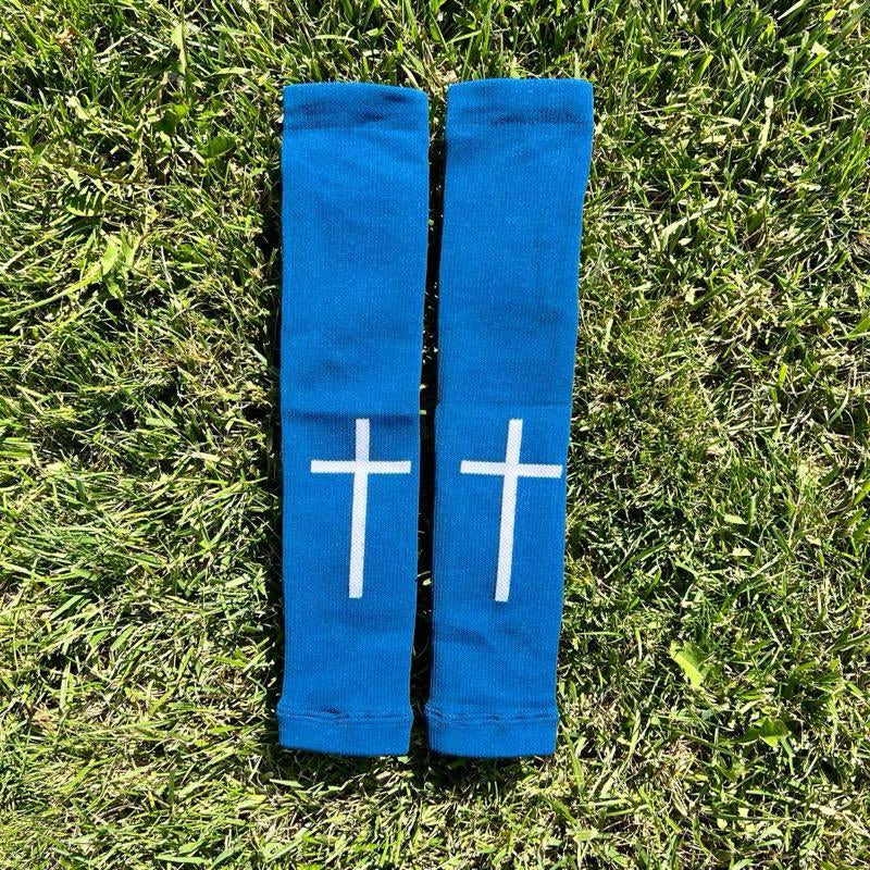 Elevate Your Game with SccerUp Cross Soccer Sleeves - Pre-Cut for Instant Performance and Style