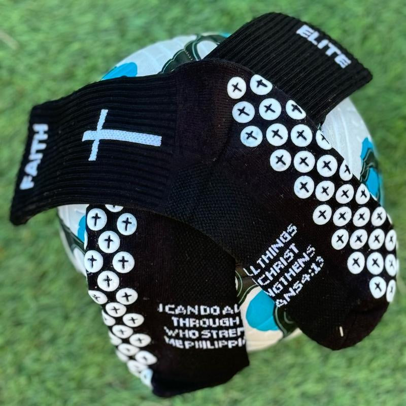 Unisex Elite Faith Grip Socks for Ultimate Comfort and Performance