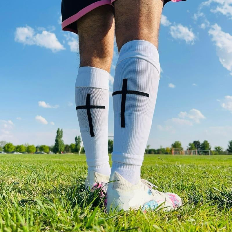 Elevate Your Game with SccerUp Cross Soccer Sleeves - Pre-Cut for Instant Performance and Style
