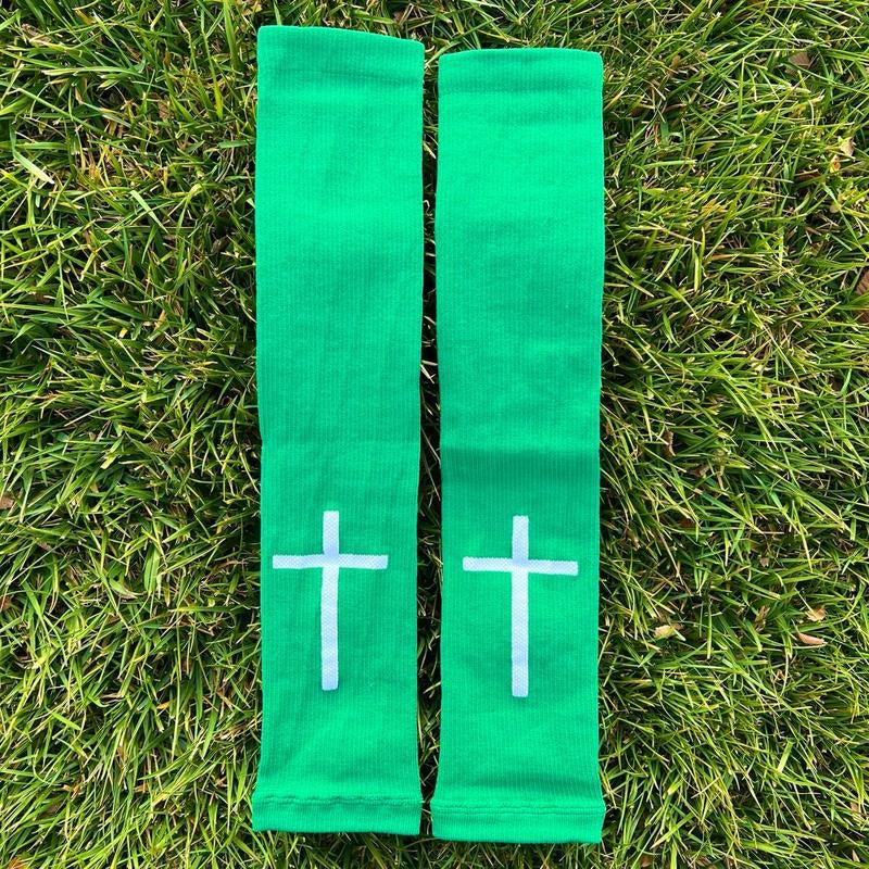 Elevate Your Game with SccerUp Cross Soccer Sleeves - Pre-Cut for Instant Performance and Style
